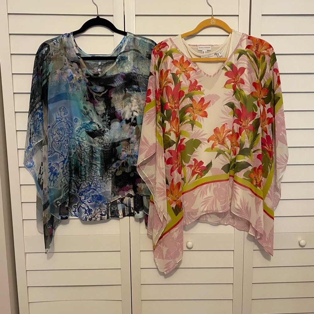 Style & Co. AND Susan Graver Women's Tunics - Floral and Abstract Designs